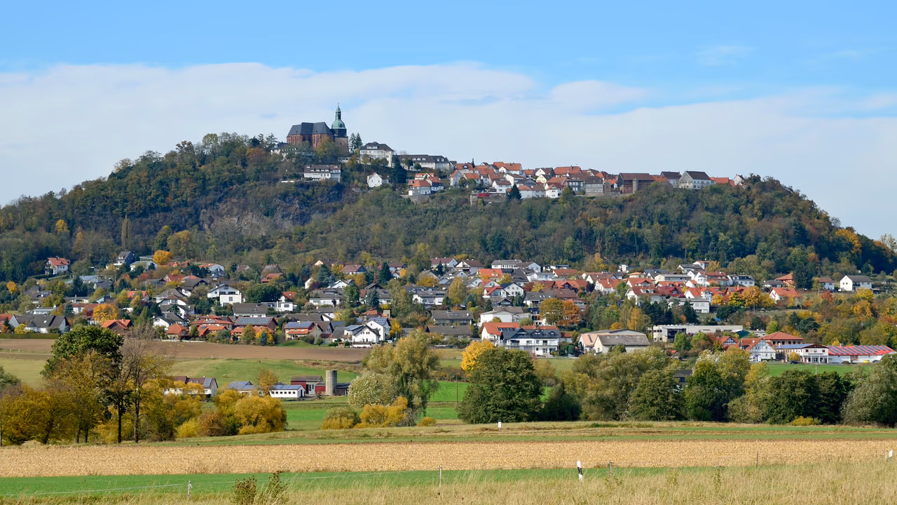 Stadtansicht von Amöneburg