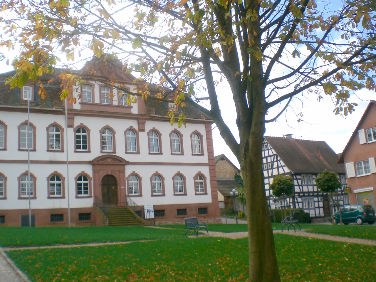Stadtansicht von Bad König