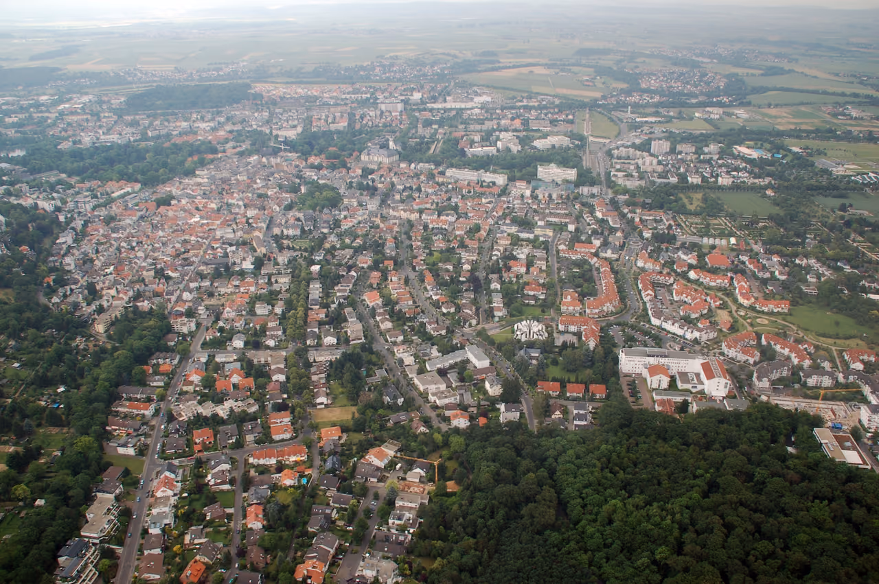 Stadtansicht von Bad Nauheim