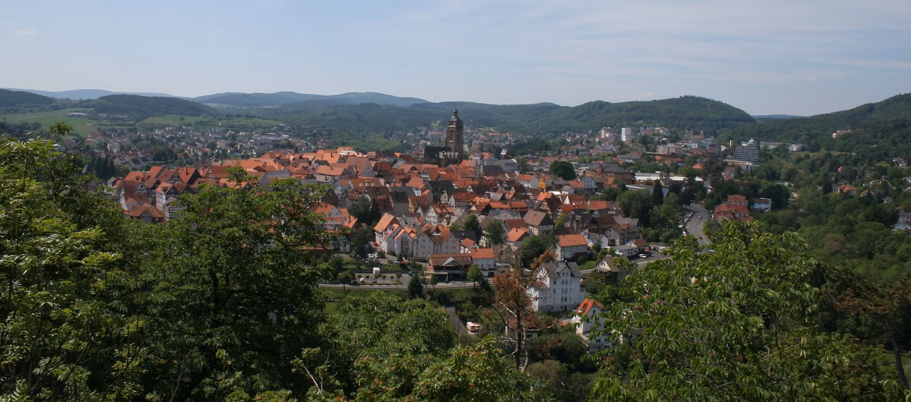 Stadtansicht von Bad Wildungen