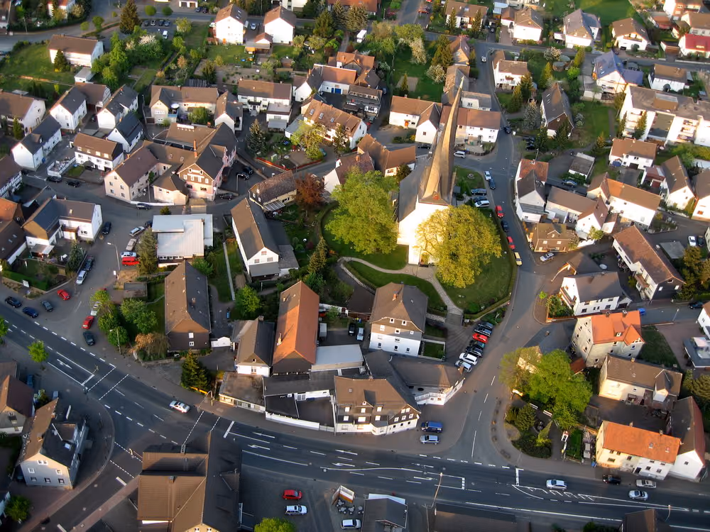 Stadtansicht von Breidenbach