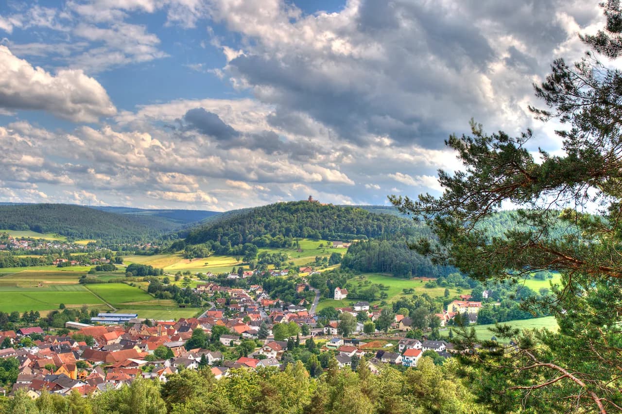 Stadtansicht von Breuberg