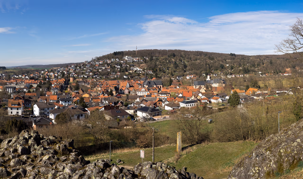 Stadtansicht von Büdingen