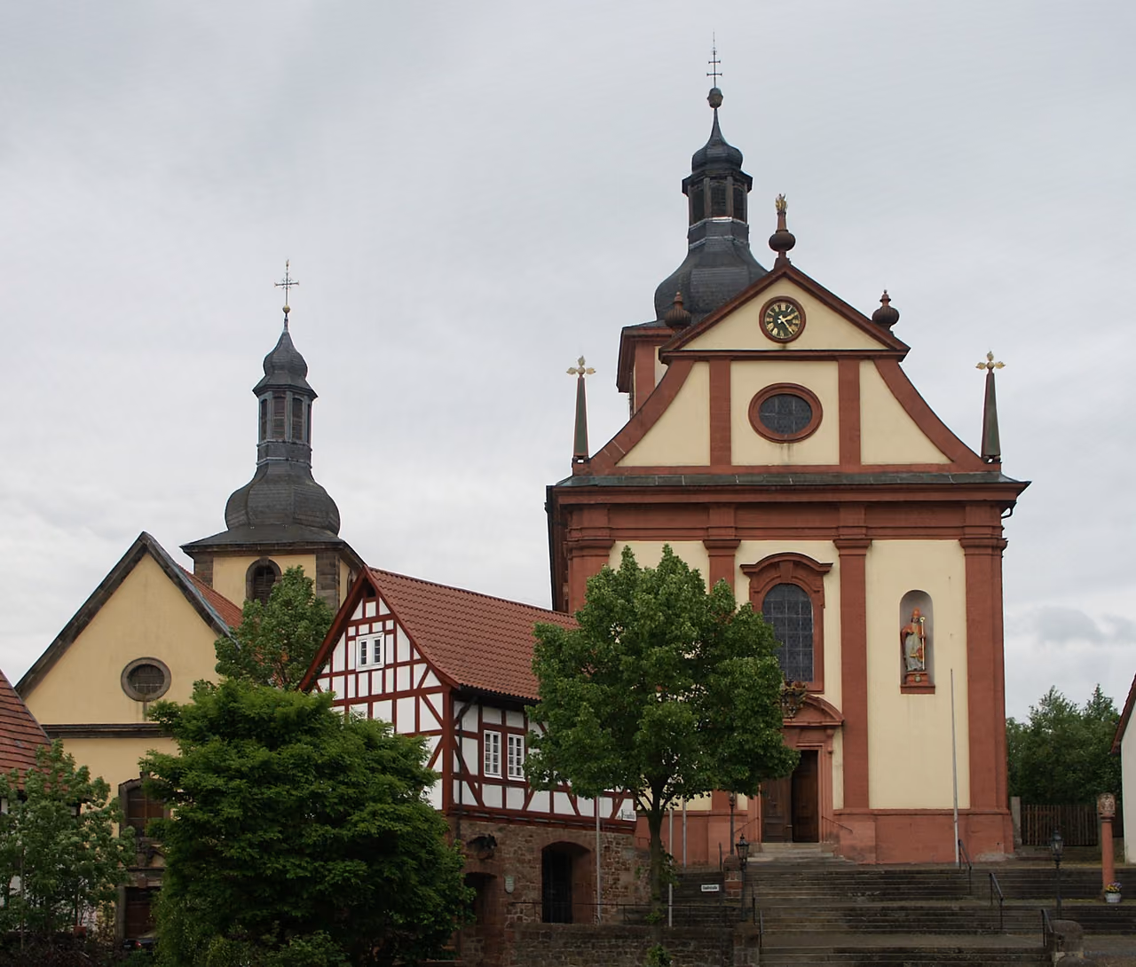 Stadtansicht von Burghaun