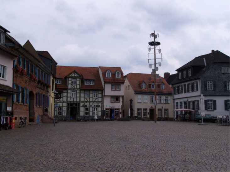 Stadtansicht von Dieburg