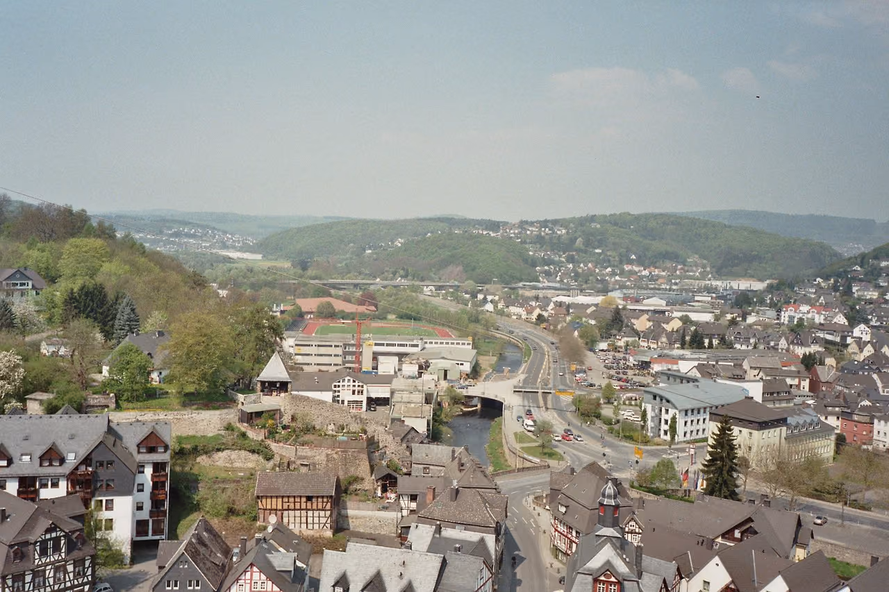 Stadtansicht von Dillenburg