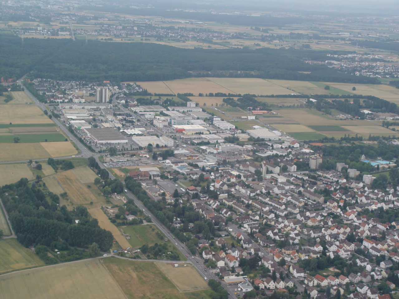 Stadtansicht von Egelsbach