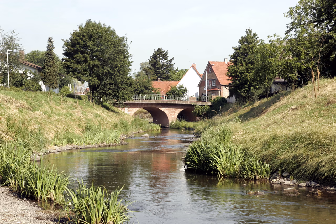 Stadtansicht von Einhausen
