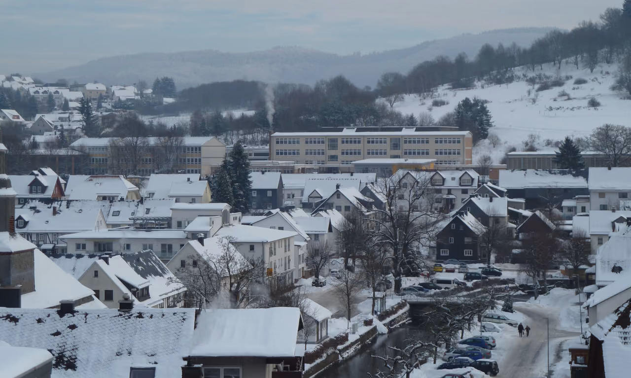 Stadtansicht von Eschenburg