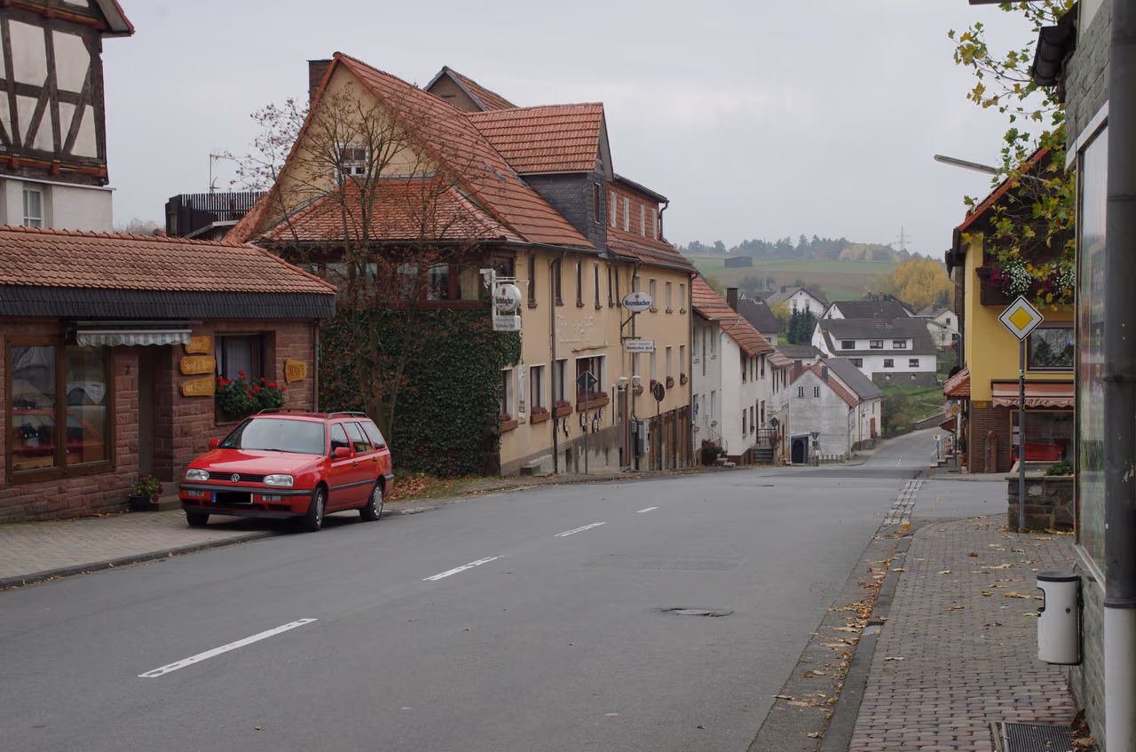 Stadtansicht von Frankenau