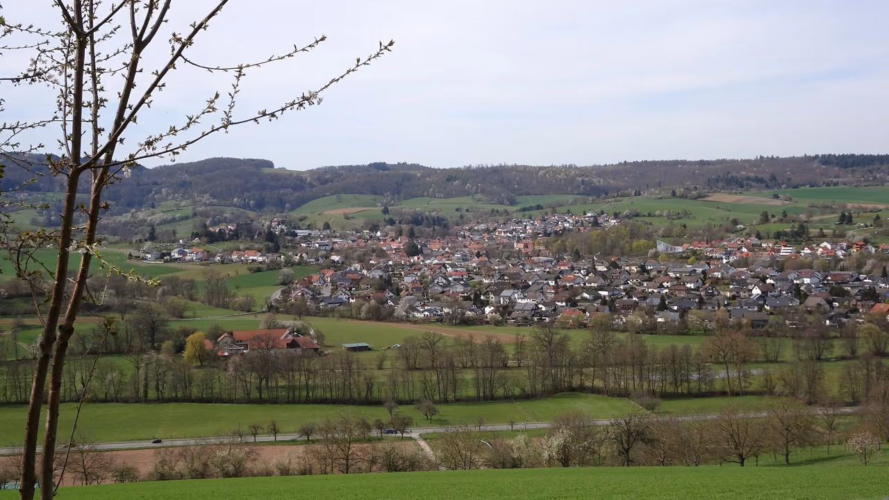 Stadtansicht von Fränkisch-Crumbach