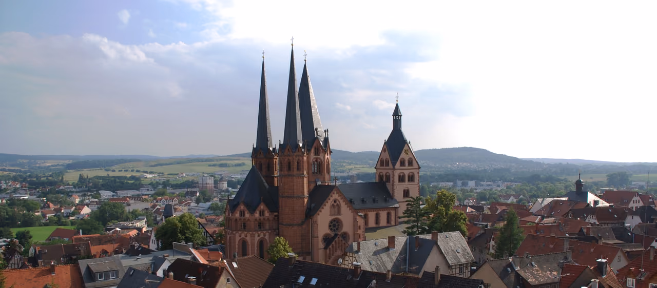 Stadtansicht von Gelnhausen