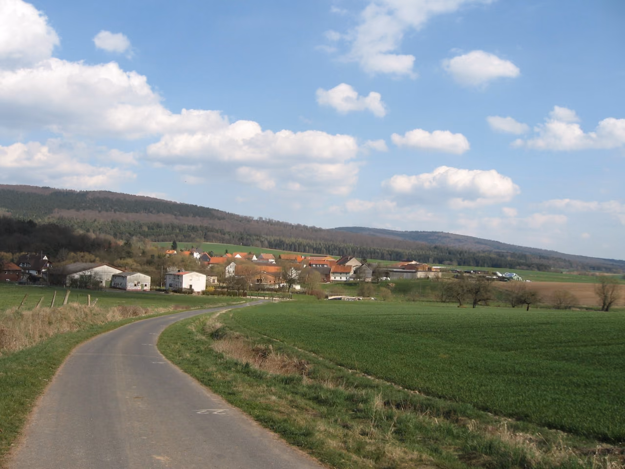 Stadtansicht von Gemünden (Wohra)