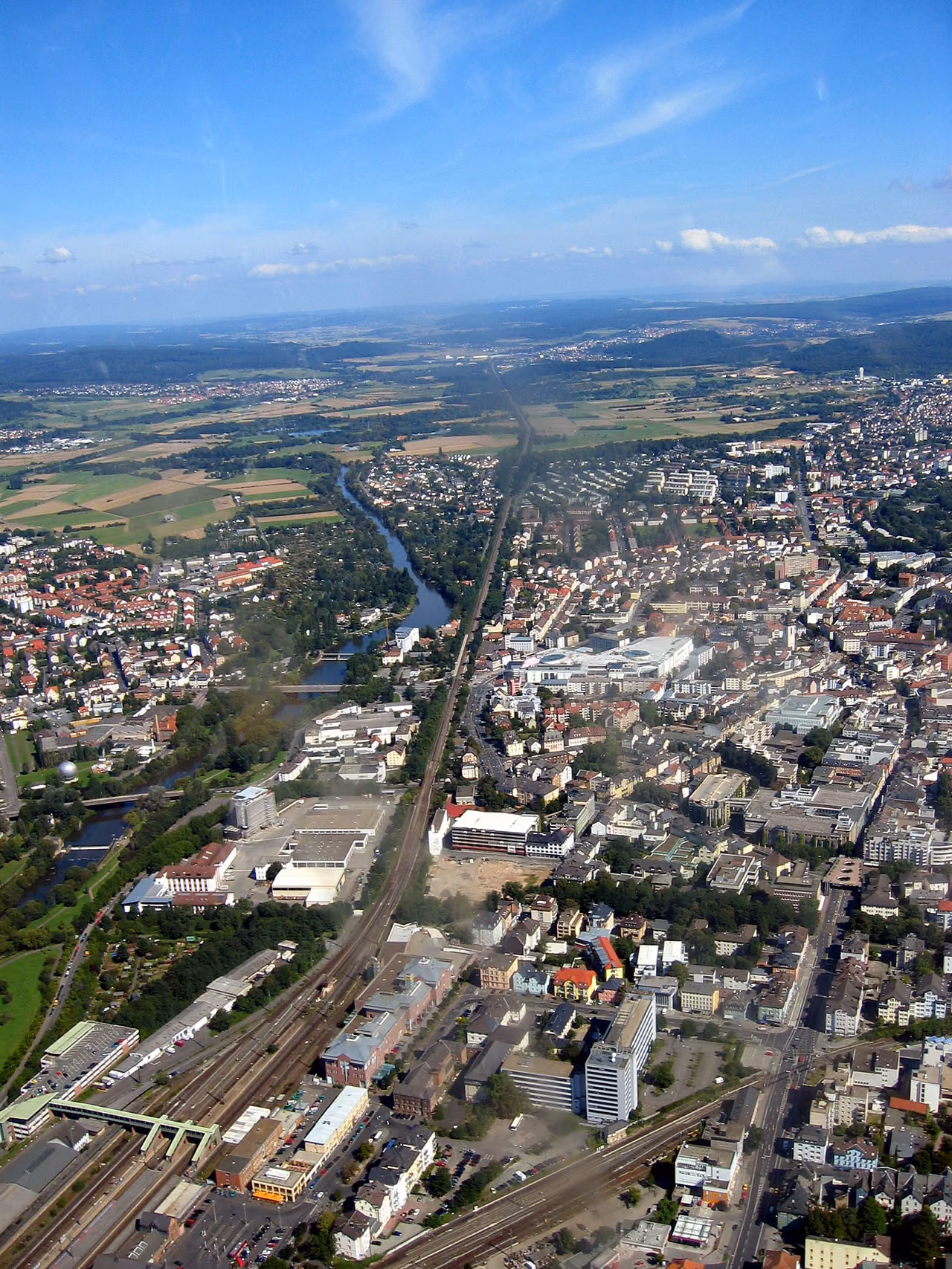 Stadtansicht von Gießen