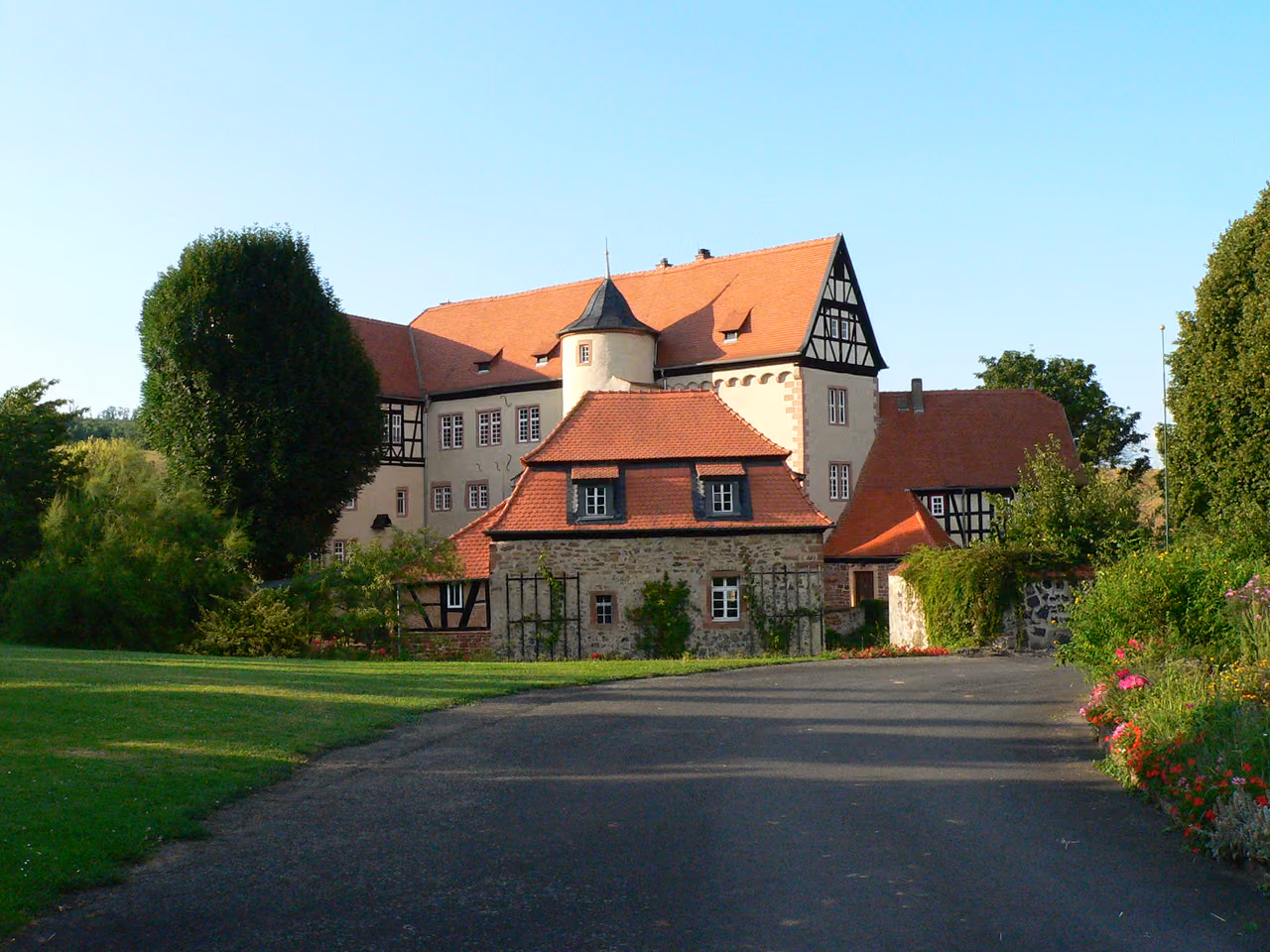 Stadtansicht von Glauburg