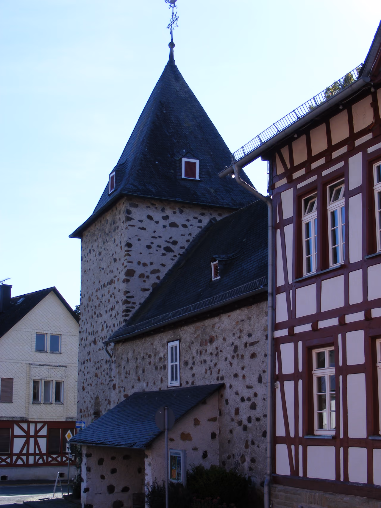 Stadtansicht von Greifenstein