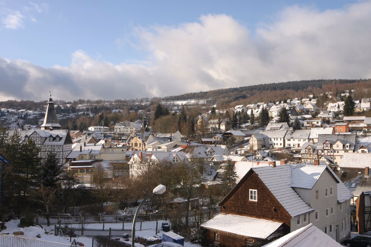 Stadtansicht von Großalmerode