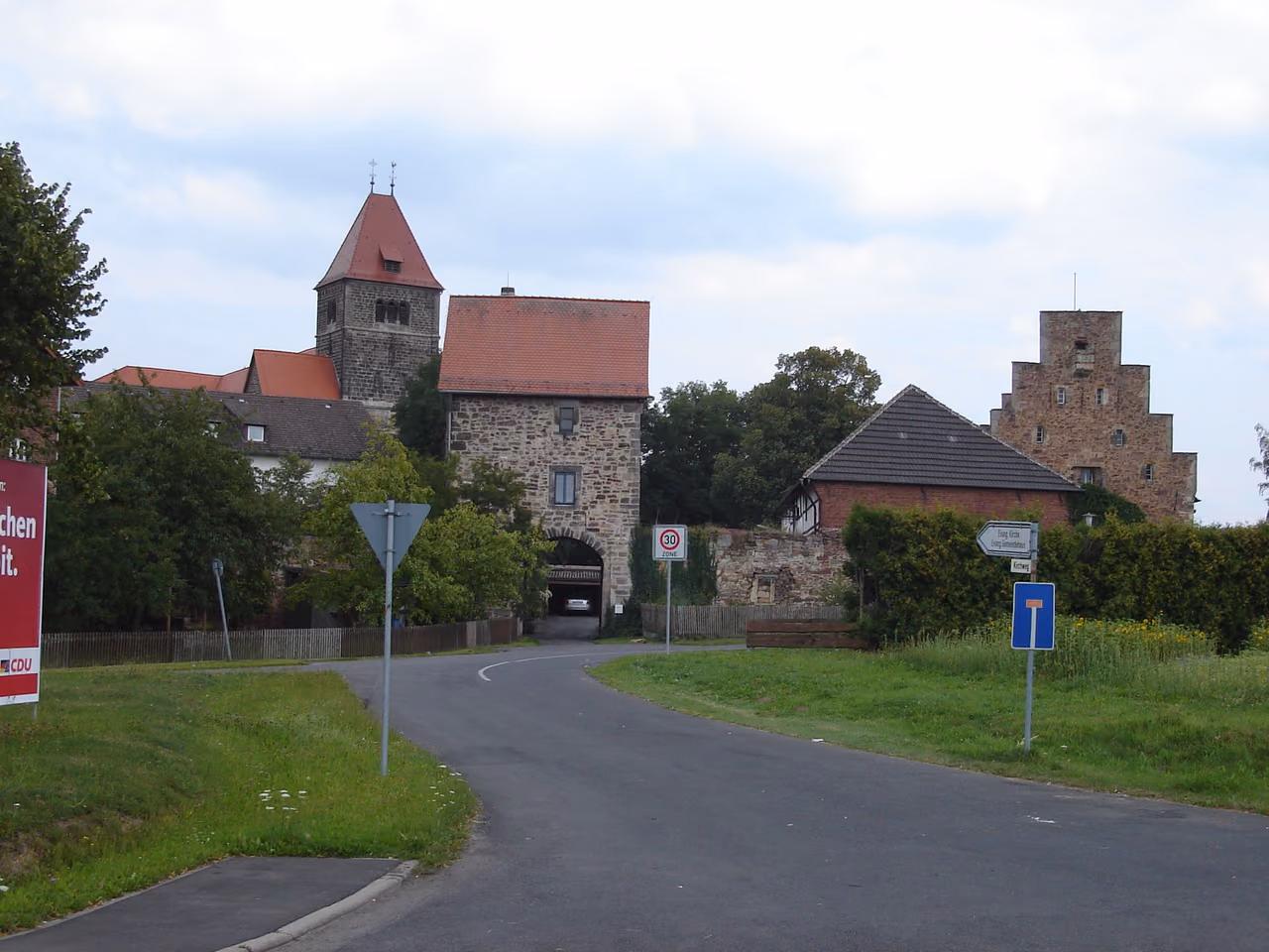Stadtansicht von Guxhagen