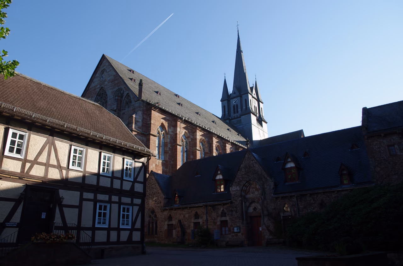 Stadtansicht von Haina (Kloster)