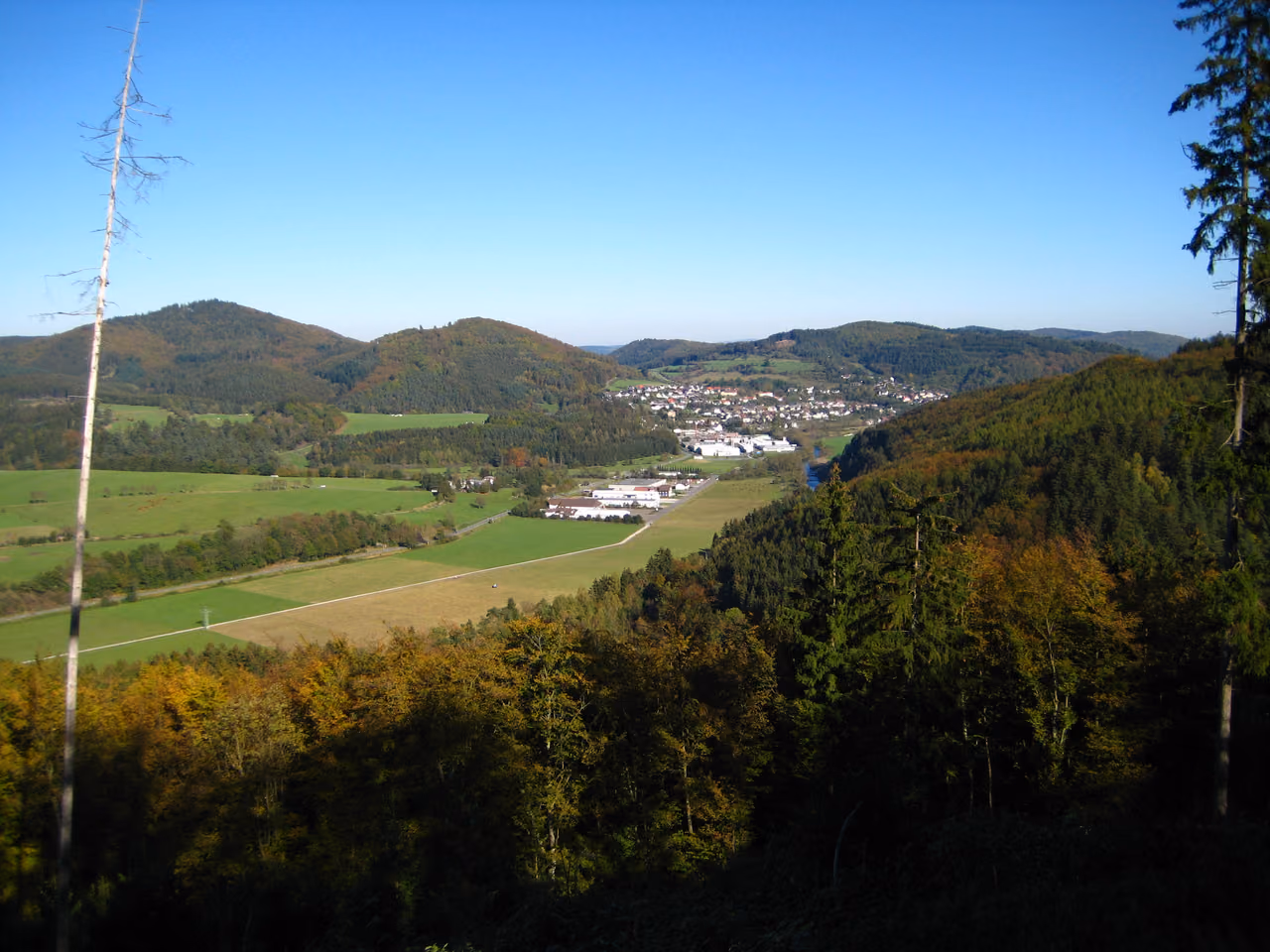 Stadtansicht von Hatzfeld