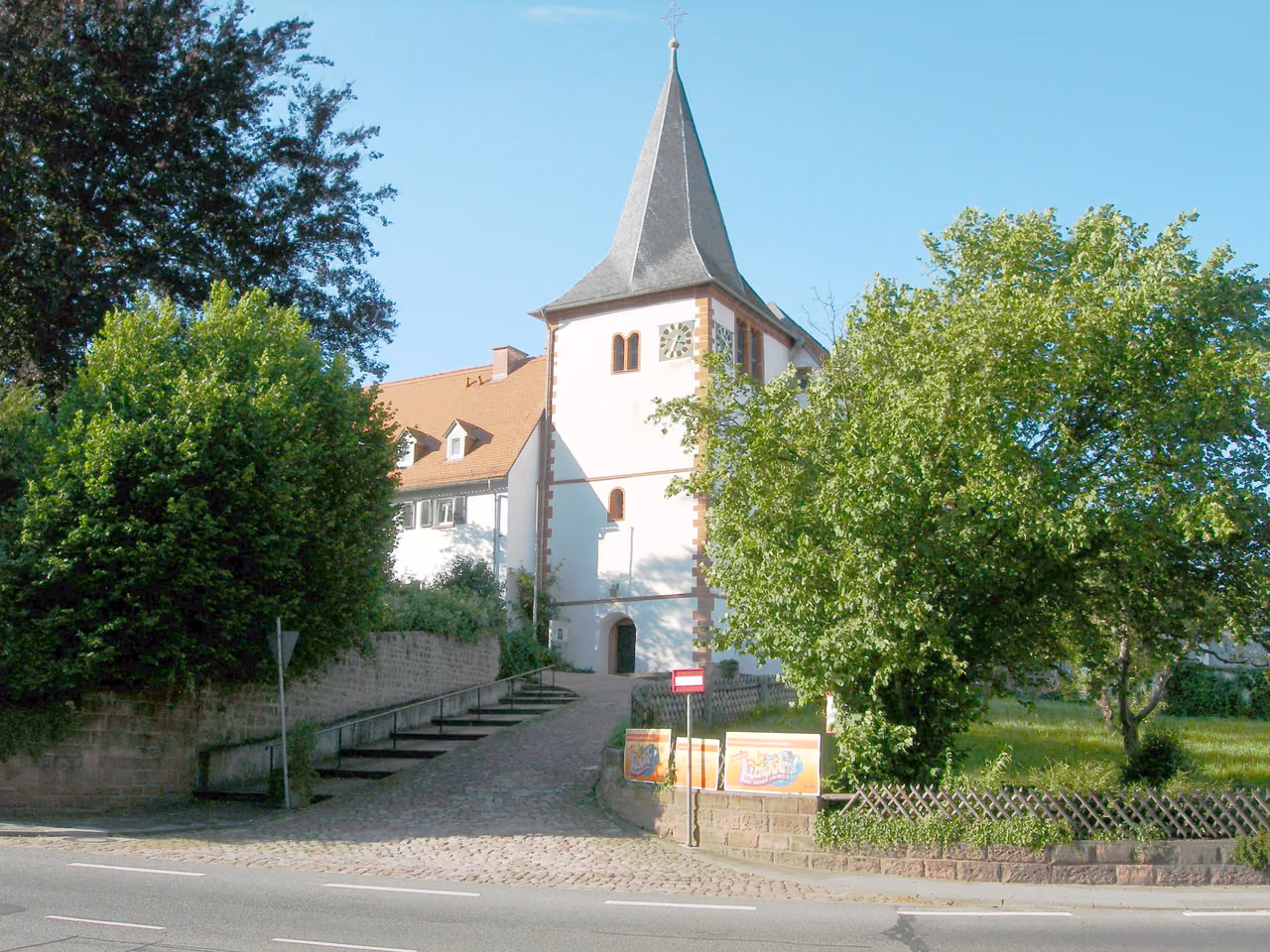 Stadtansicht von Höchst