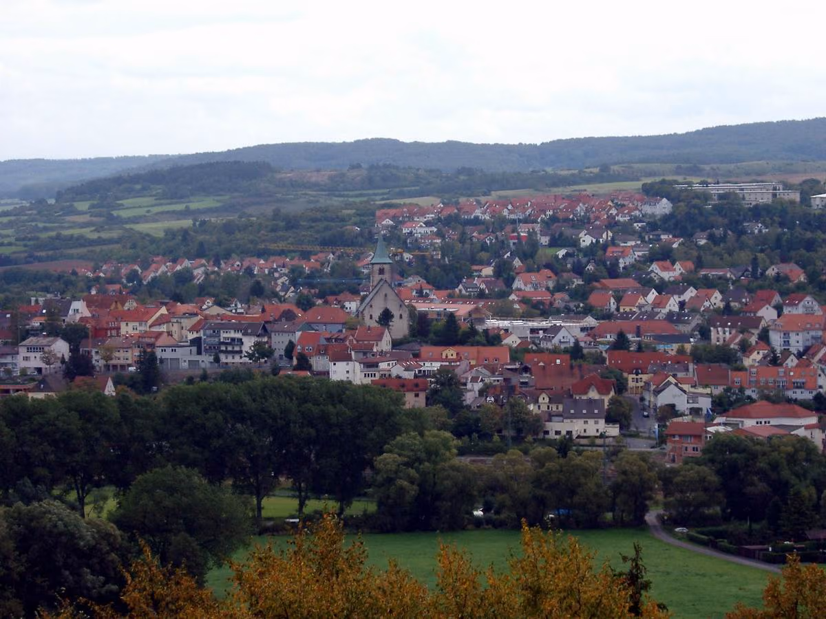 Stadtansicht von Hünfeld