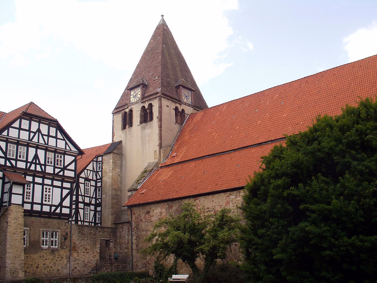 Stadtansicht von Kaufungen