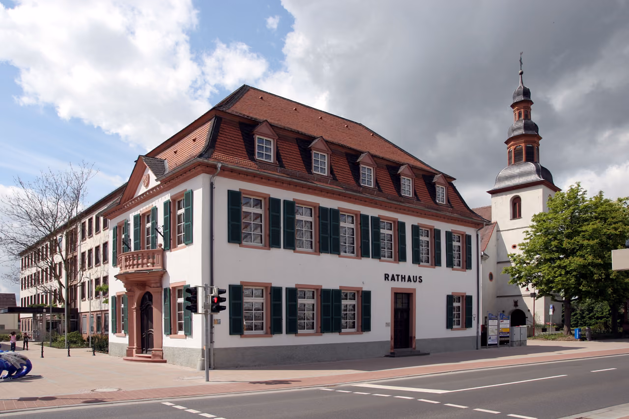Stadtansicht von Lampertheim