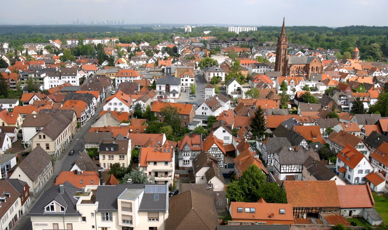 Stadtansicht von Langen (Hessen)
