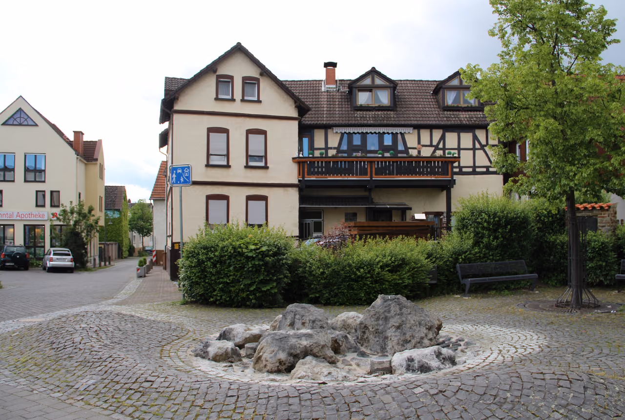Stadtansicht von Lollar