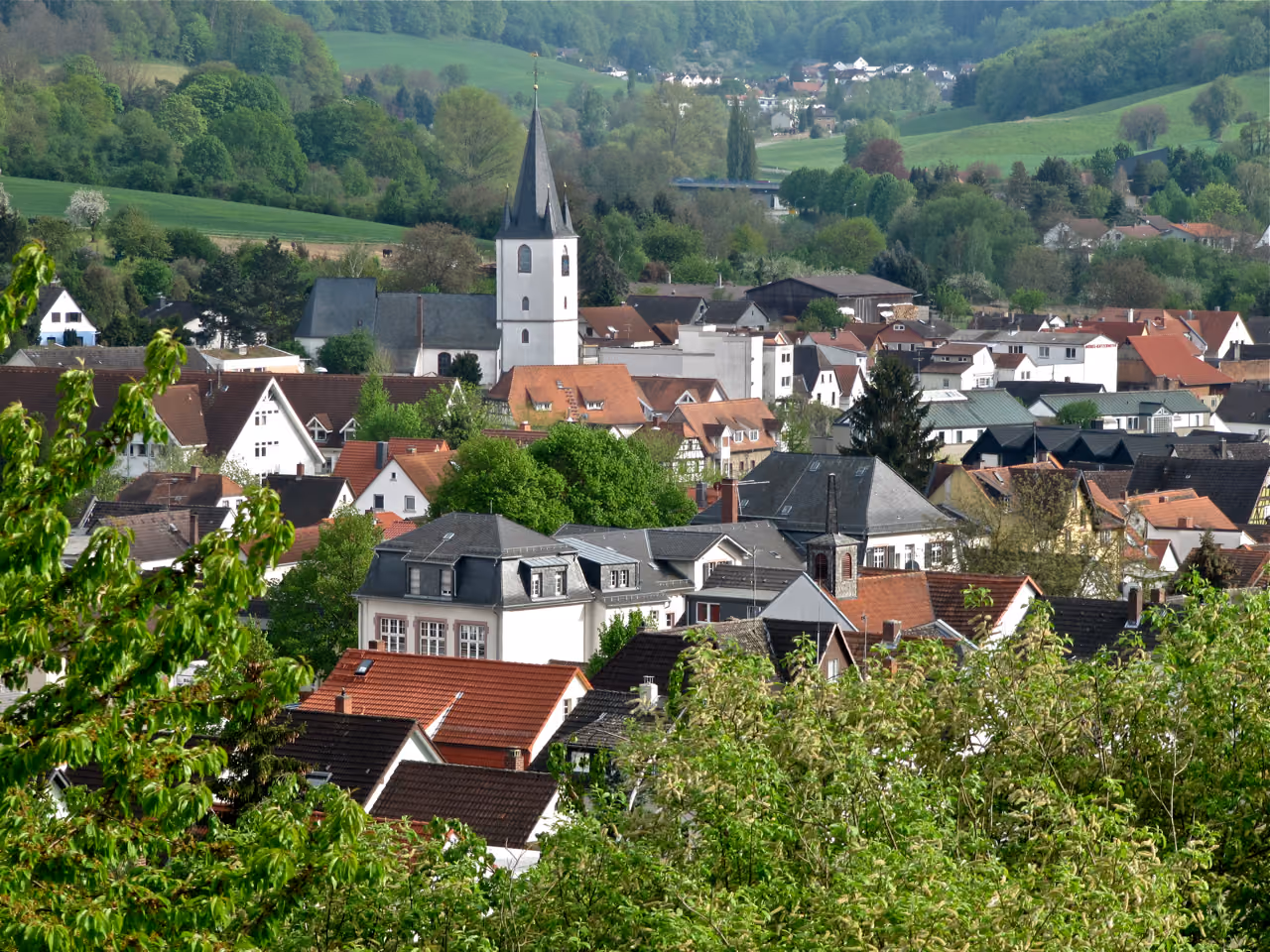 Stadtansicht von Mühltal