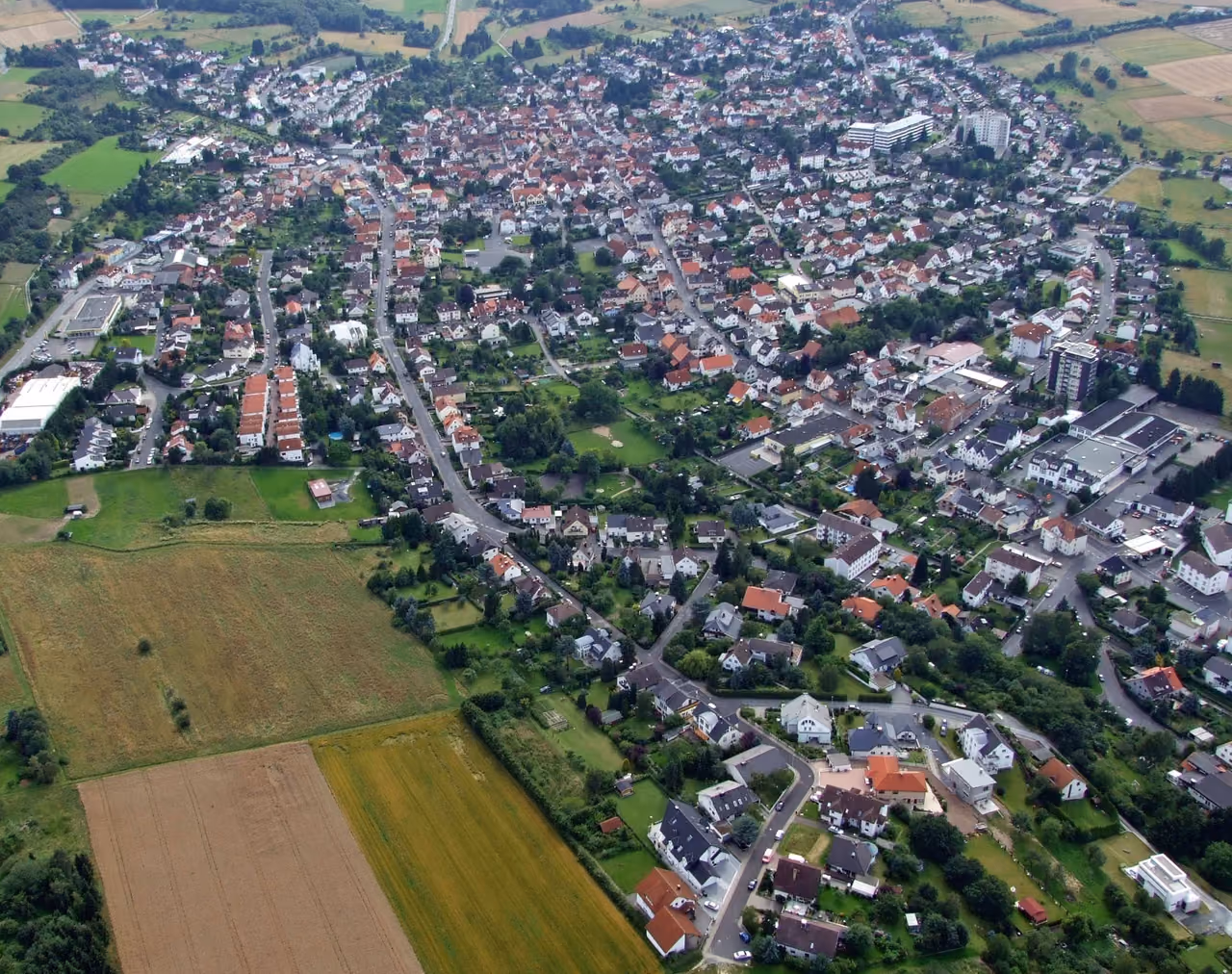 Stadtansicht von Neu Anspach