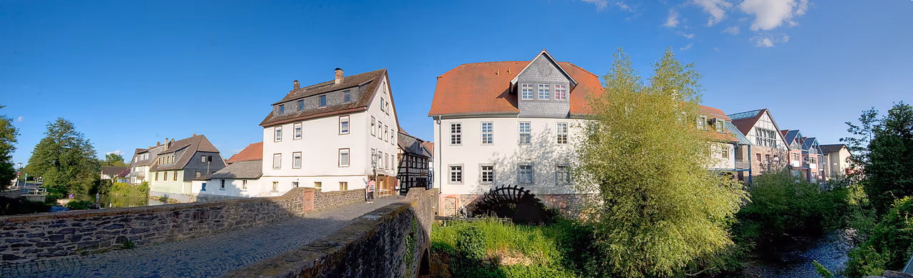 Stadtansicht von Nidda