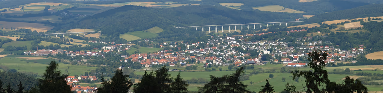 Stadtansicht von Niederaula
