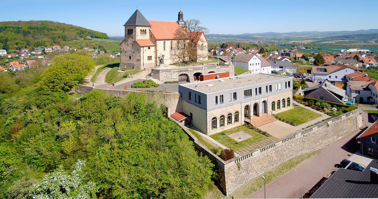 Stadtansicht von Petersberg