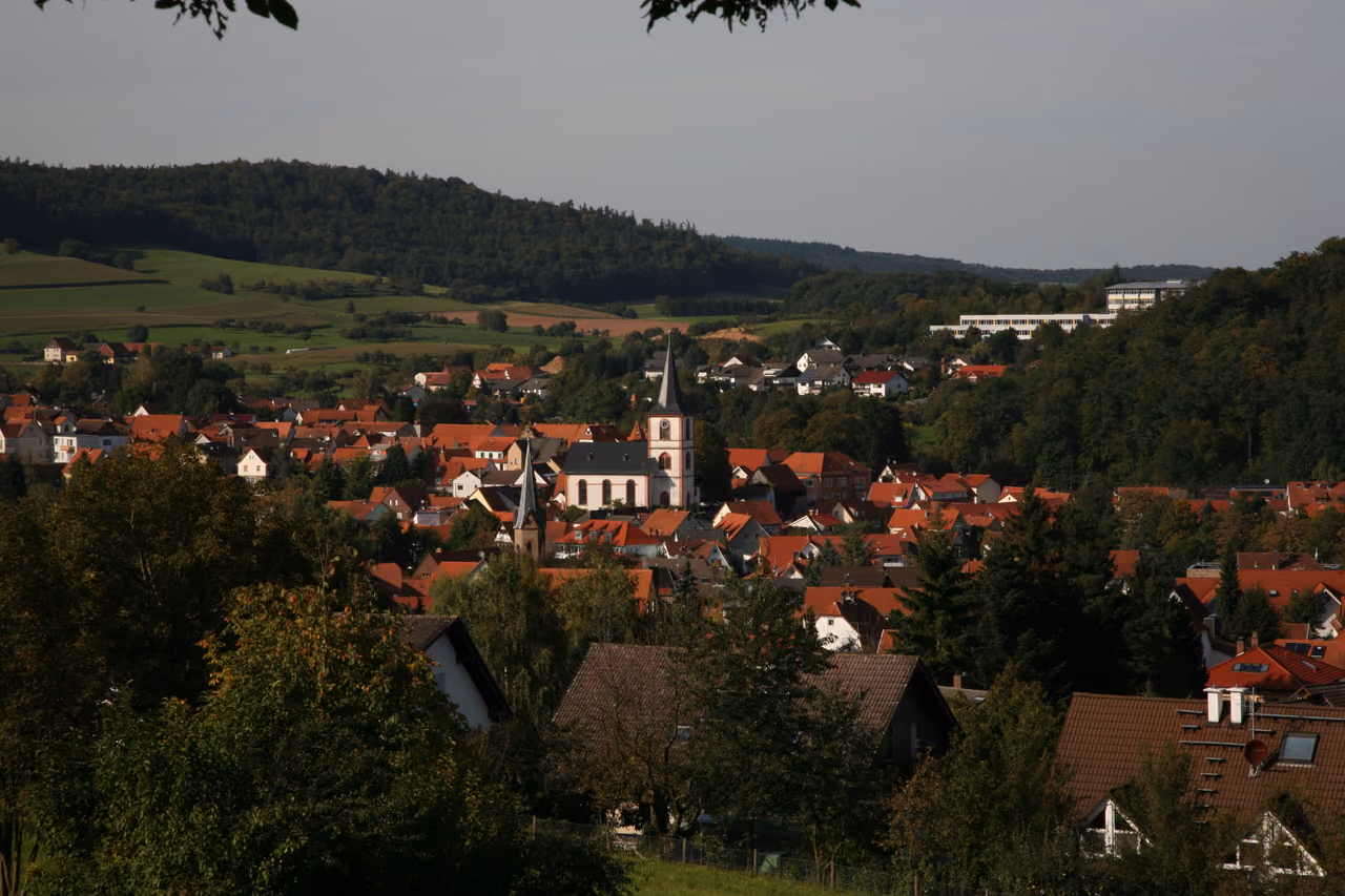 Stadtansicht von Reichelsheim (Wetterau)