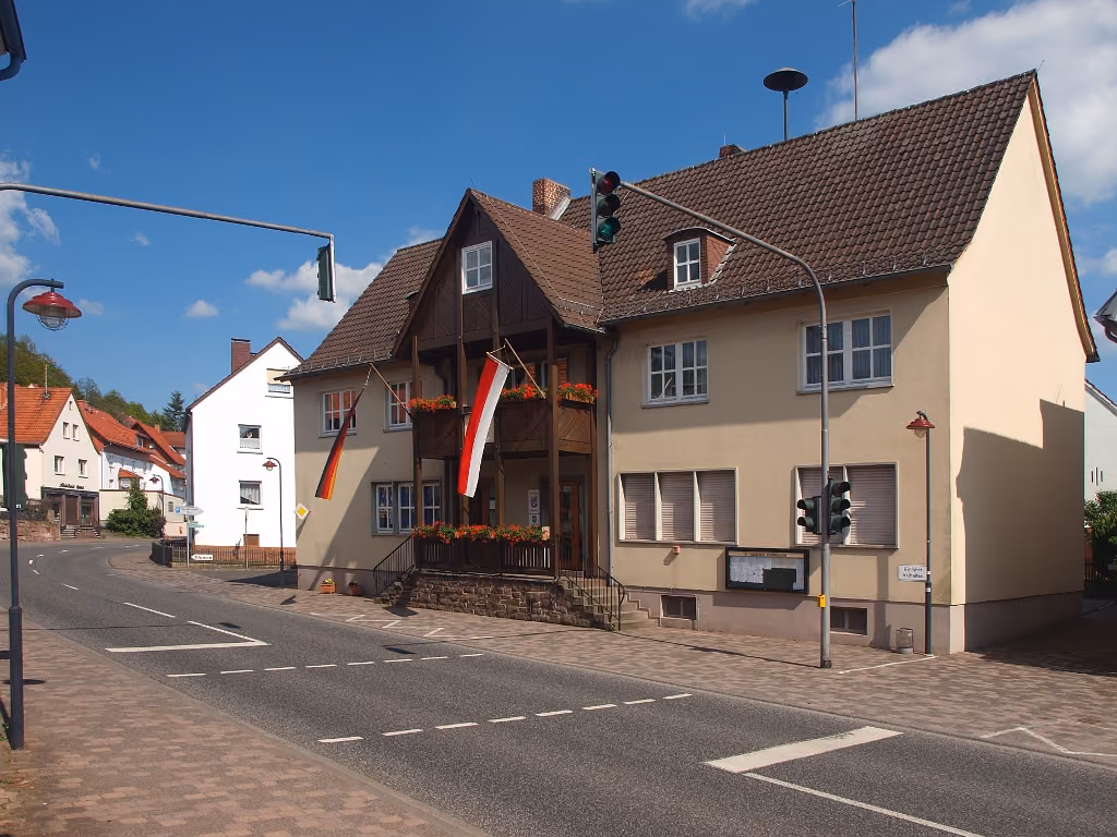 Stadtansicht von Ronshausen