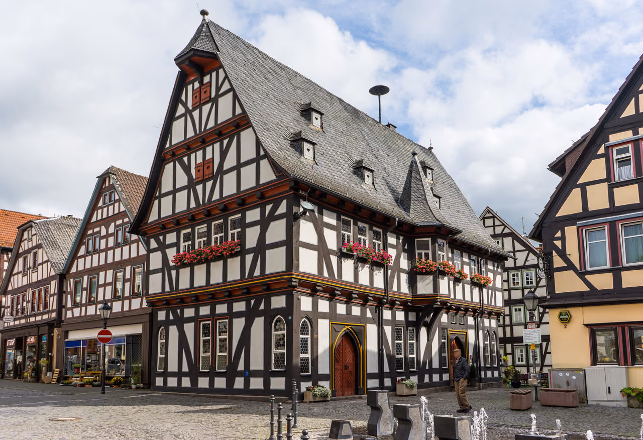 Stadtansicht von Schotten