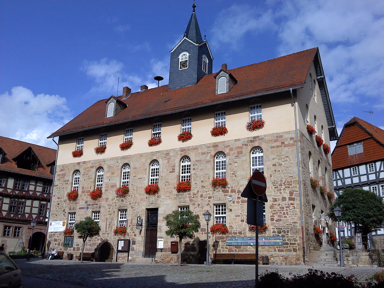 Stadtansicht von Spangenberg