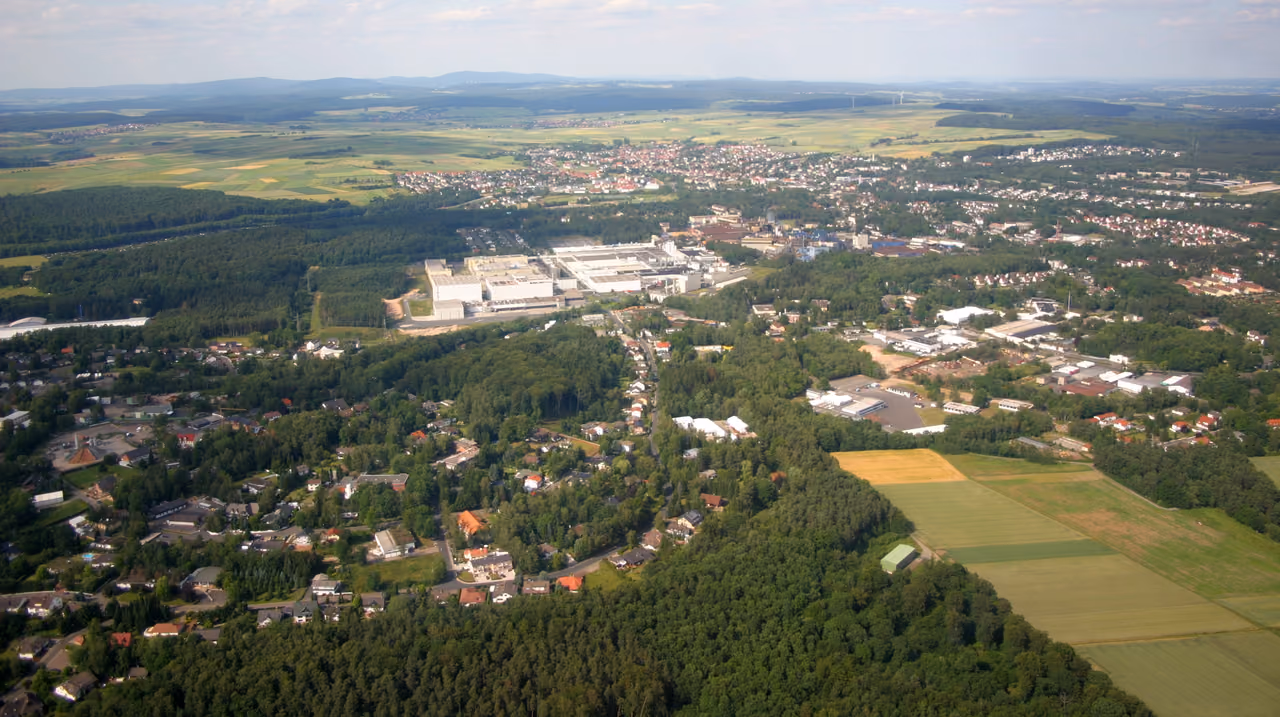 Stadtansicht von Stadtallendorf