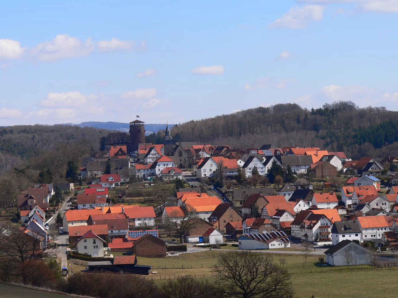 Stadtansicht von Trendelburg