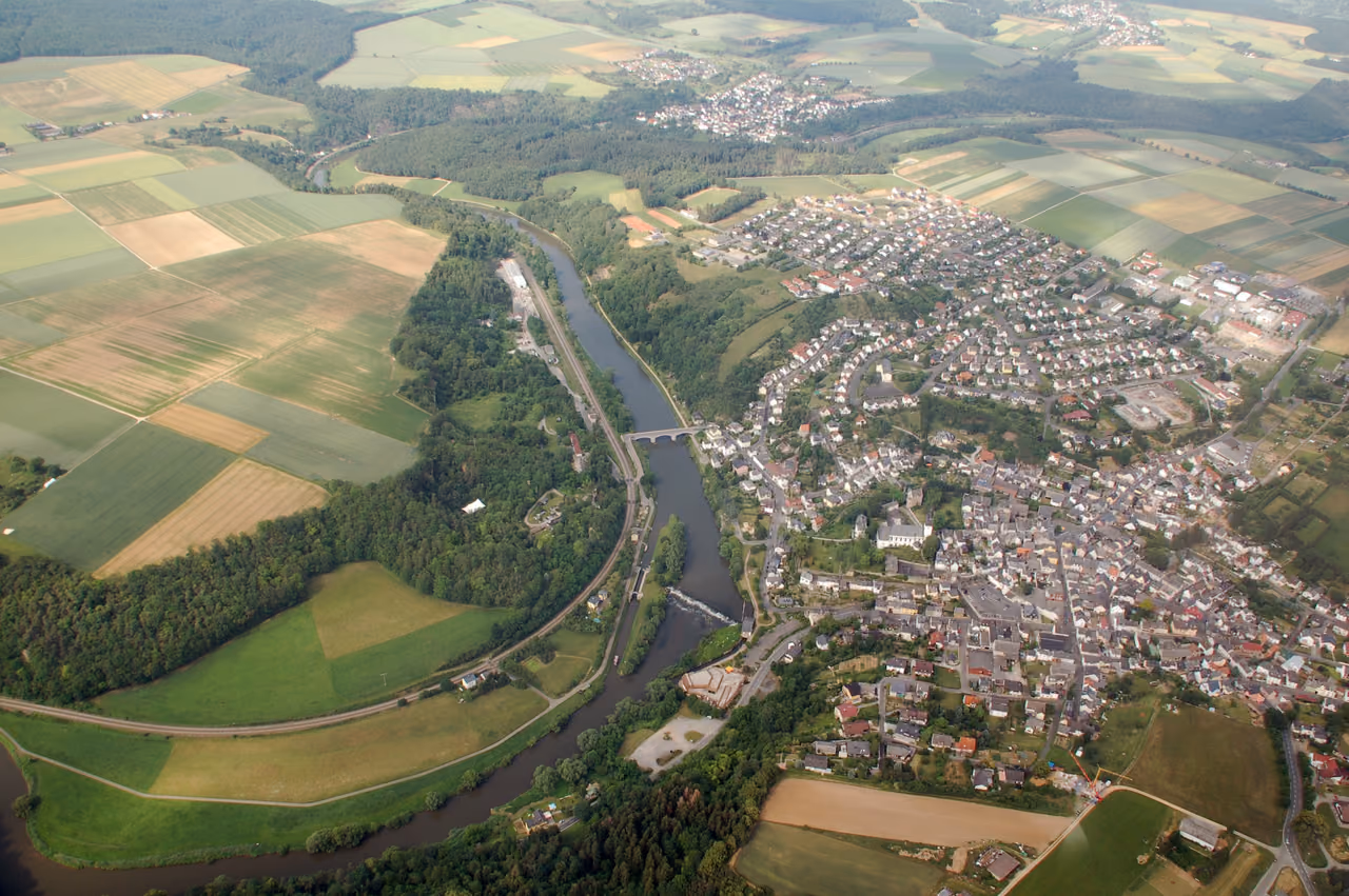 Stadtansicht von Villmar