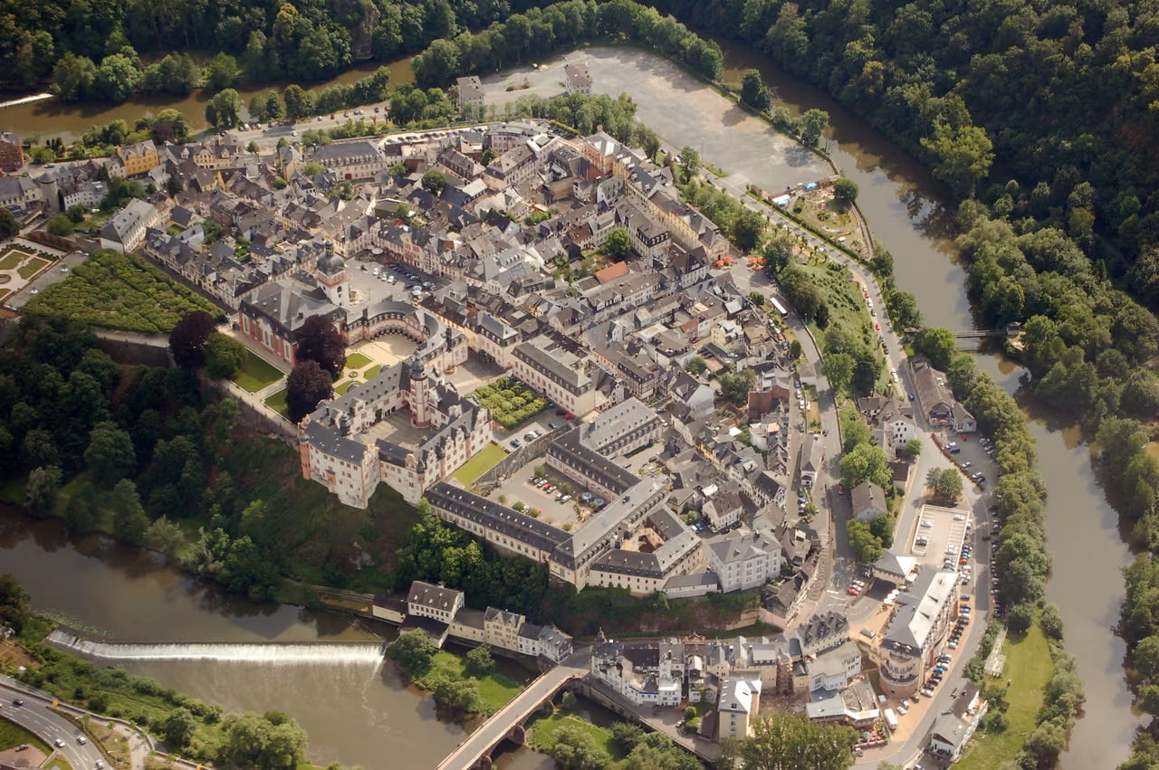 Stadtansicht von Weilburg