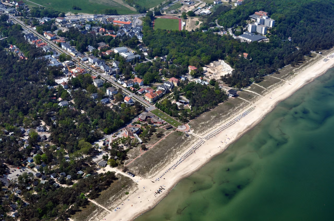 Stadtansicht von Baabe