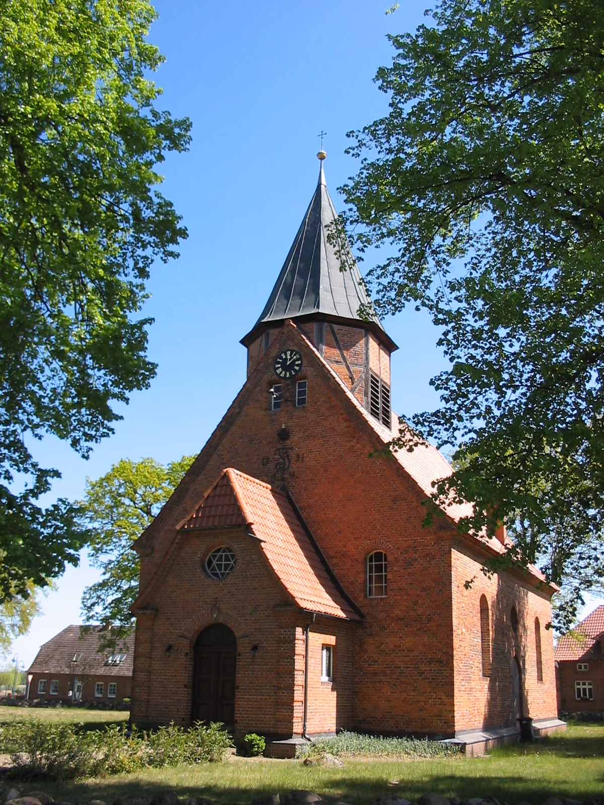 Stadtansicht von Groß Laasch