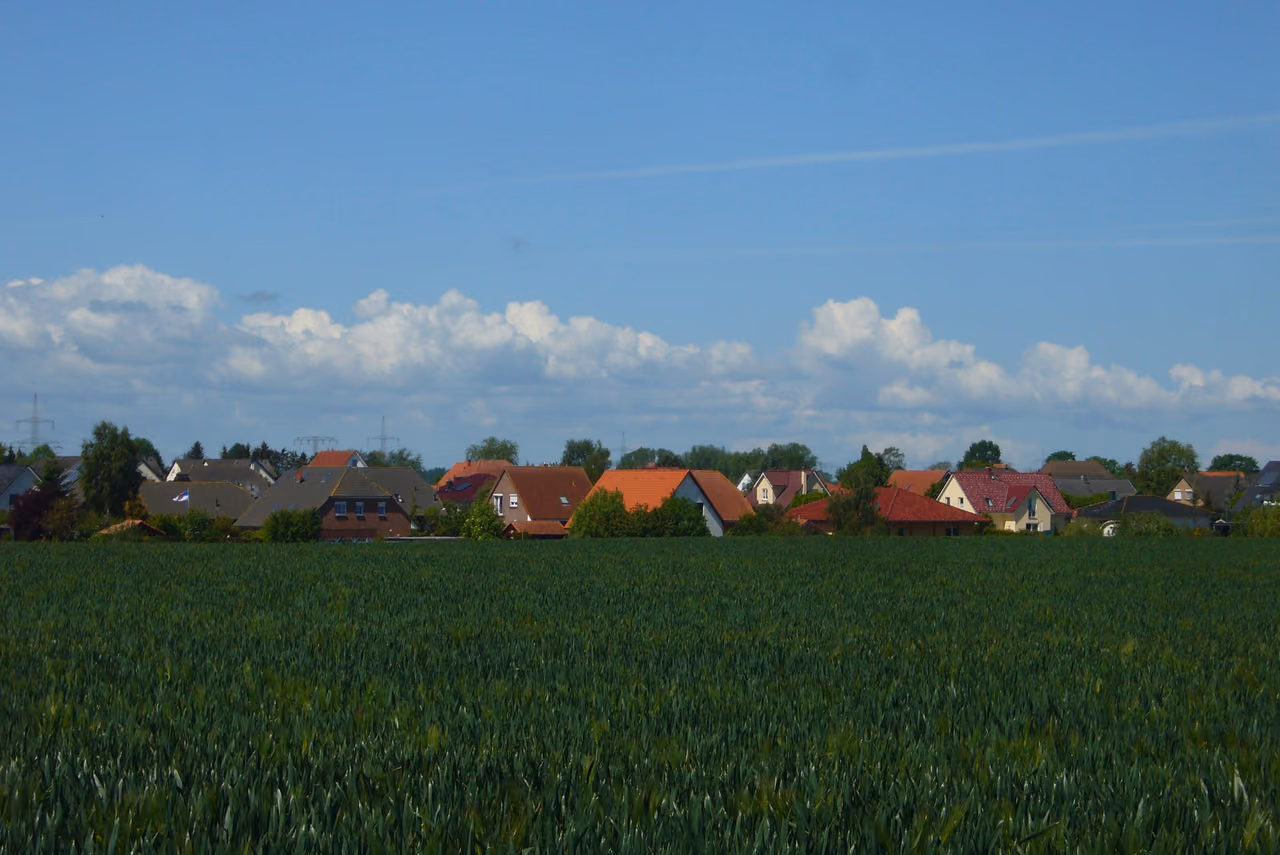 Stadtansicht von Hinrichshagen