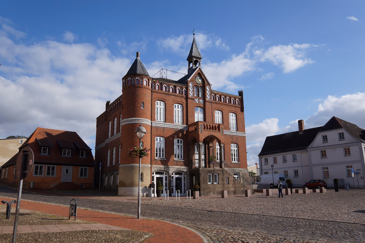 Stadtansicht von Laage