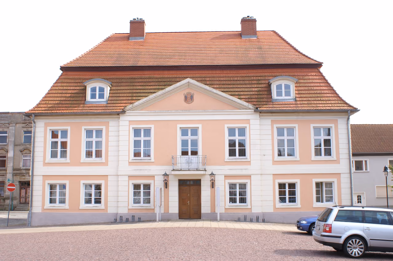 Stadtansicht von Loitz