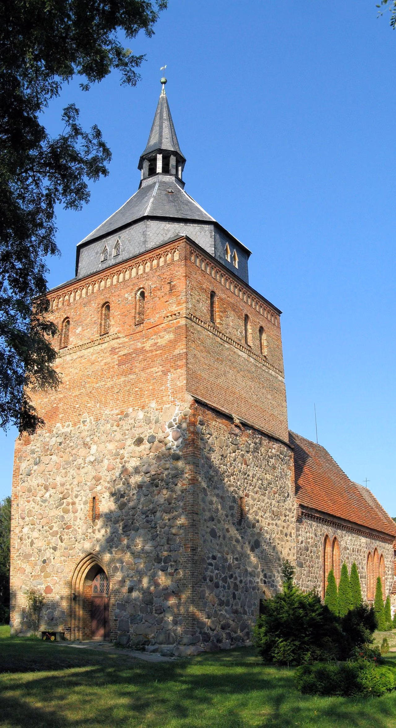 Stadtansicht von Lüssow
