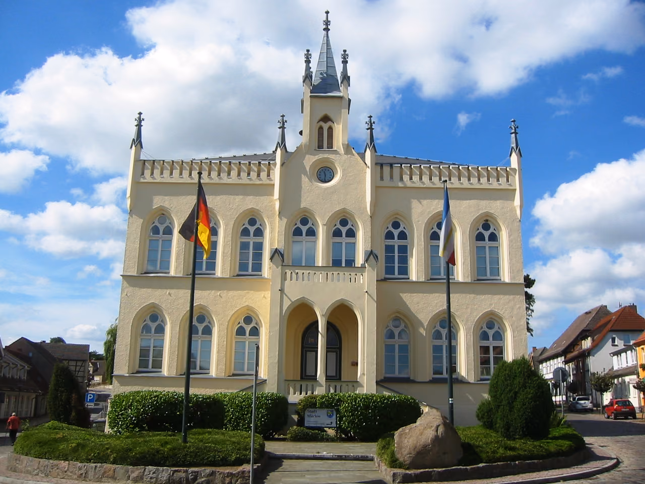 Stadtansicht von Marlow